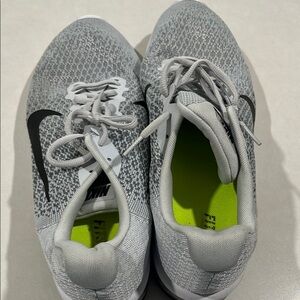 Nike Gray and Black Running Shoes